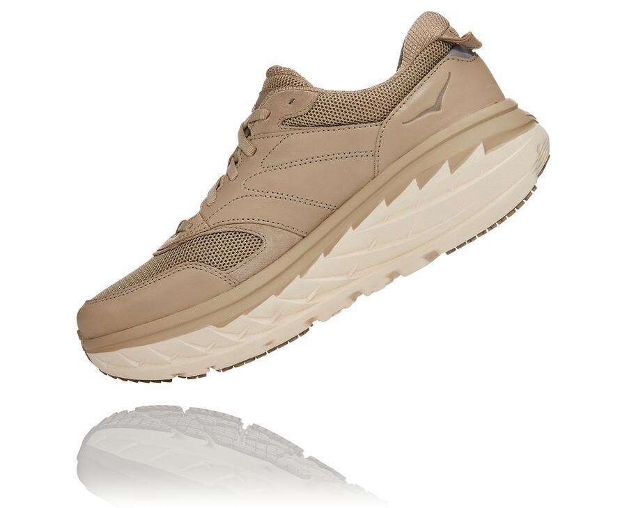 Hoka One One Running Shoes Mens Brown - Bondi L - 20847DGXO